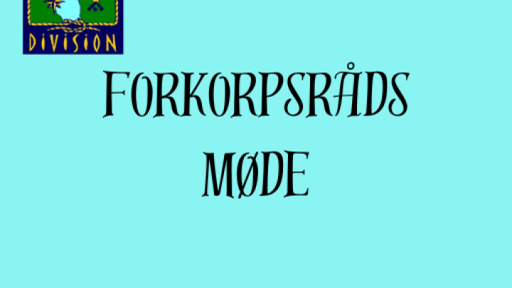 Forkorpsrådsmøde